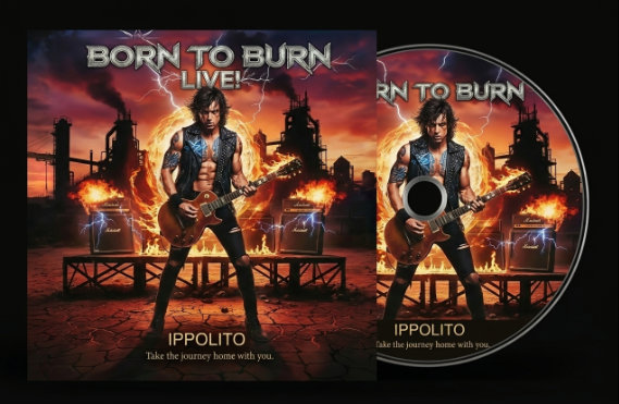 Born to Burn CD & Case
